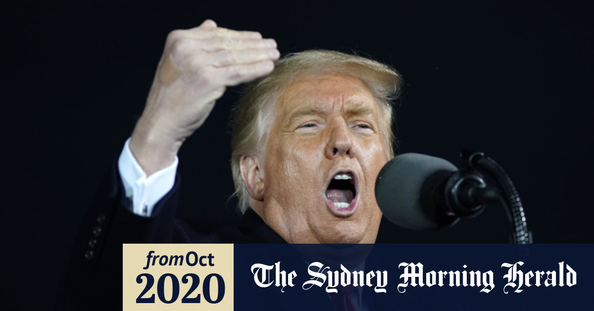 US election 2020: Donald Trump's campaign account restricted by Twitter